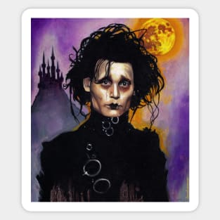 Ansekenamun - Edward Scissorhands Sticker